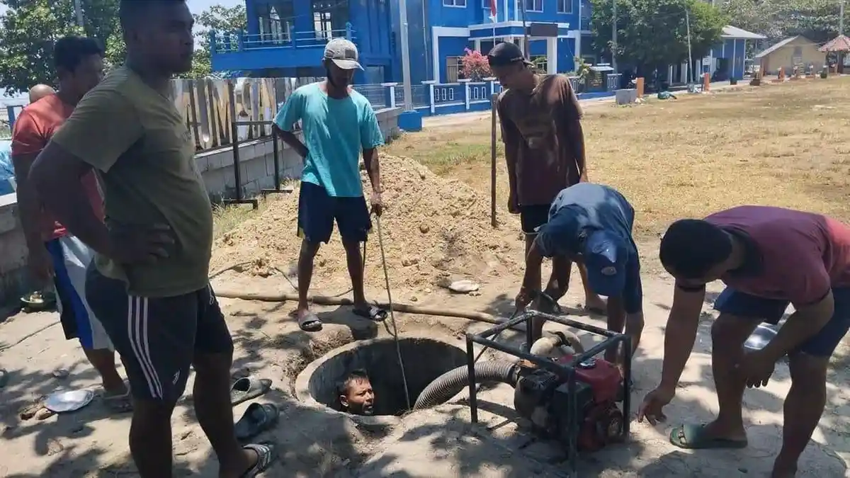 Pulau di Tengah Samudera Karimunjawa Alami Kekeringan