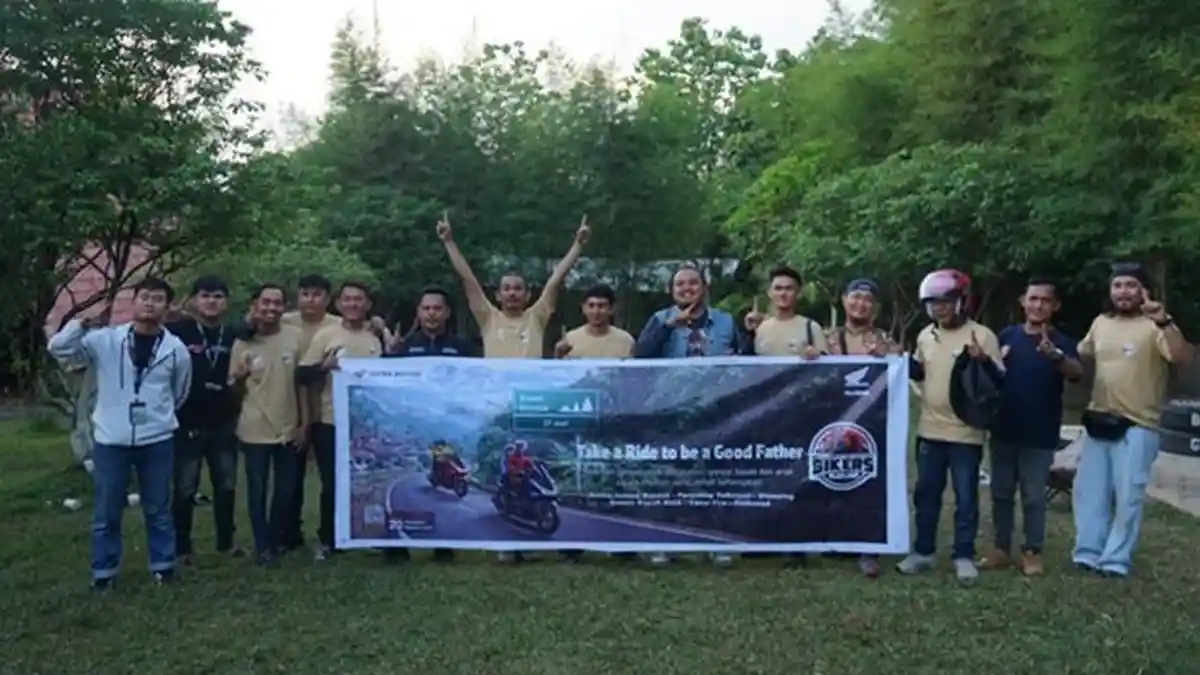 PCX Bikers Playland, Astra Motor Sumsel Ajak Komunitas Honda Pererat Kebersamaan Bersama Keluarga - Sripoku.com