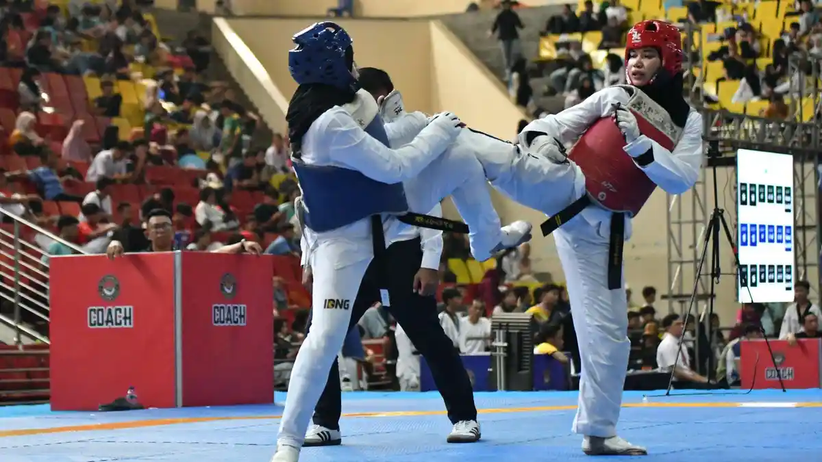 2.935 Taekwondoin Ikuti Gubernur Jateng Cup Taekwondo Open Tournament 2026 di GOR Jatidiri Semarang - Tribunjateng.com