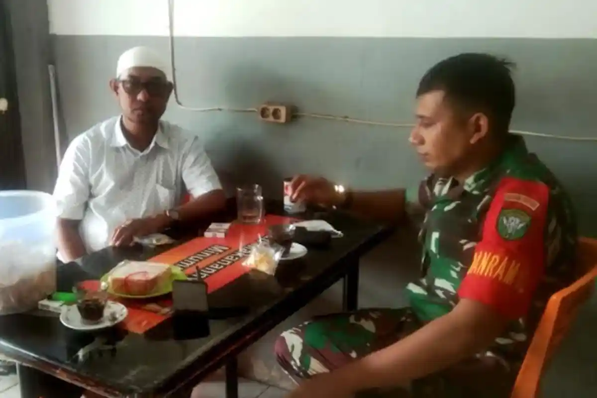 Jalin Sinergitas dengan Seluruh Elemen, Ini yang Dilakukan Danramil Baitussalam