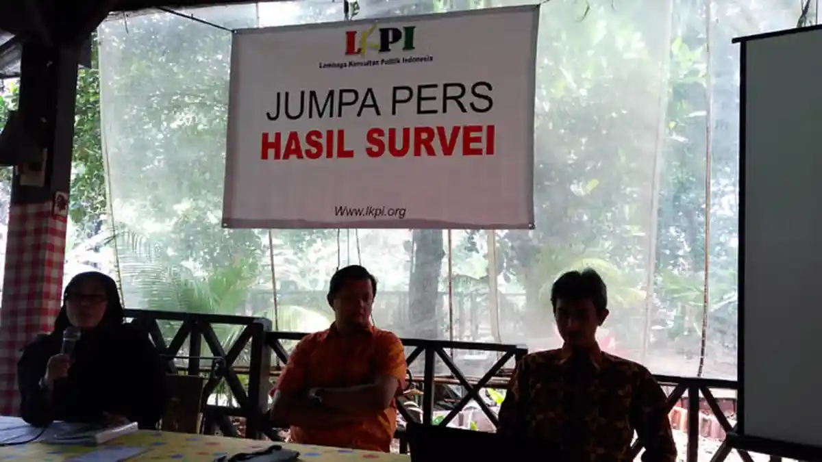Survei LKPI: Peluang Tiga Pasangan Calon Sama Kuat