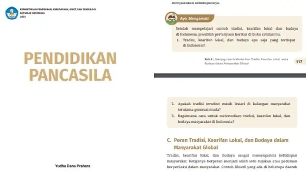 Kunci Jawaban Soal Pendidikan Pancasila Kelas 9 SMP Halaman 117-118 Bab 4 Kurikulum Merdeka