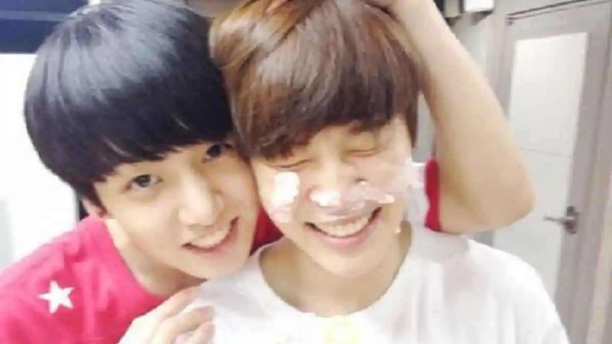 Ekspresi Jungkook dan Jimin BTS saat Rilis Video Perayaan 10 Juta Subscribers Bikin Salfok