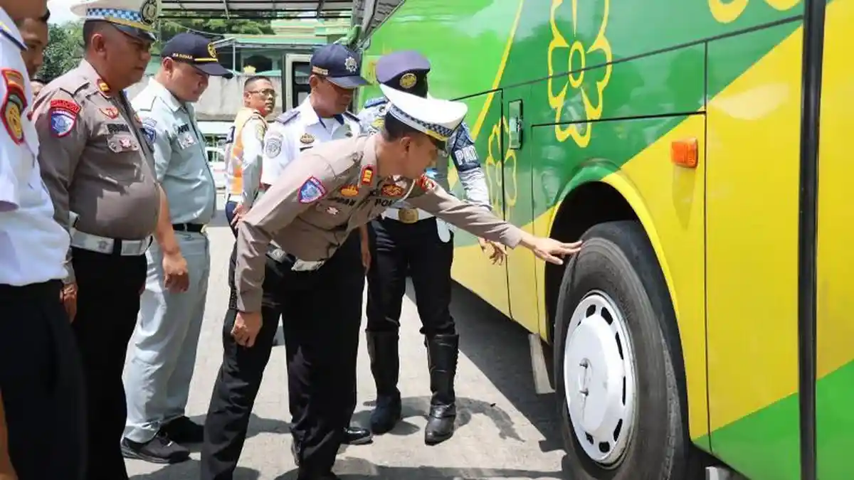 Polda Lampung Tilang 169 Pengendara Selama Dua Hari Operasi Keselamatan Krakatau 2025
