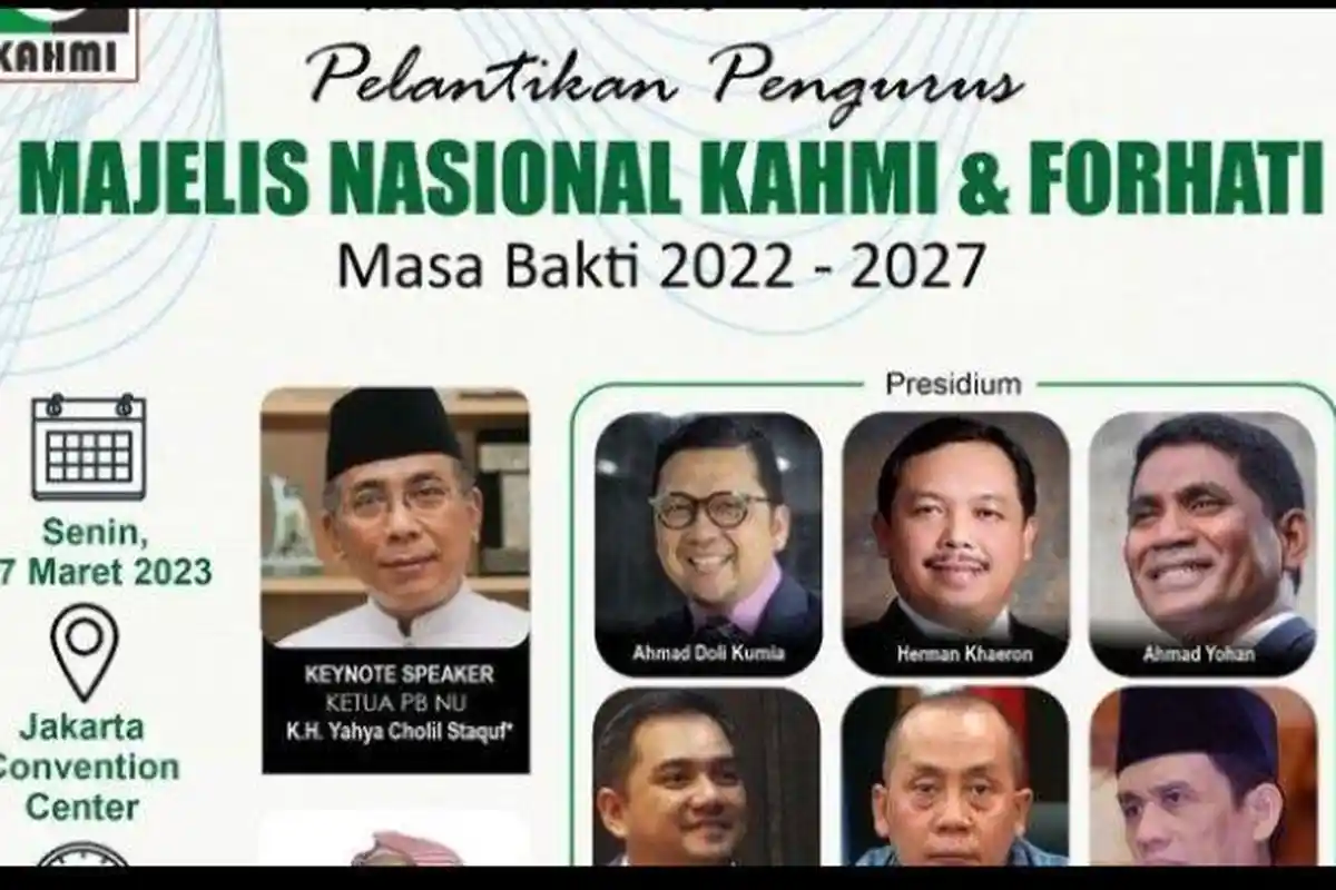 Ahmad Yohan Dilantik Jadi Presidium MN KAHMI