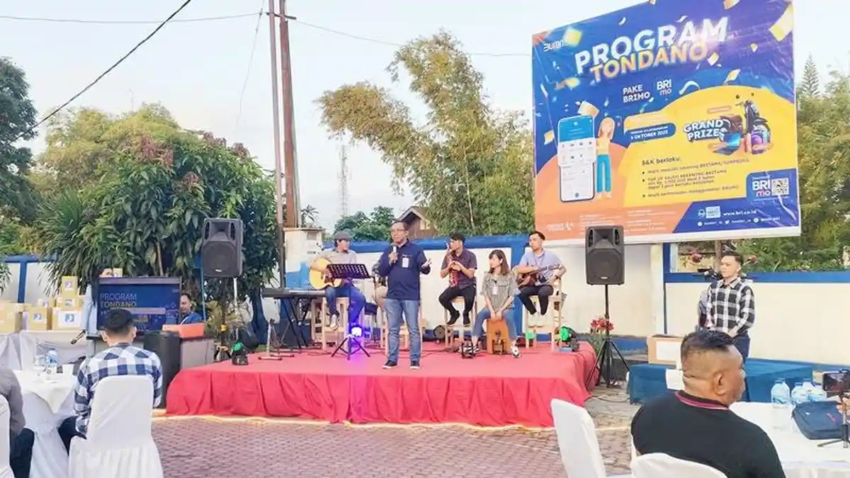 BRI KC Tondano Minahasa Gelar Program Tondano Pake BRImo: Hadiah iPhone, Laptop, hingga Motor