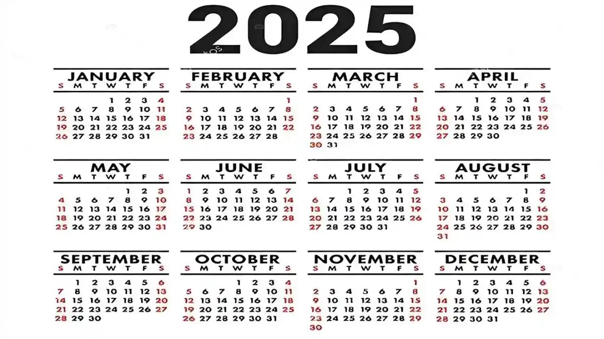 Kalender 2025 Lengkap Beserta Link, Tanggal Merah, Libur Nasional dan Cuti Bersama