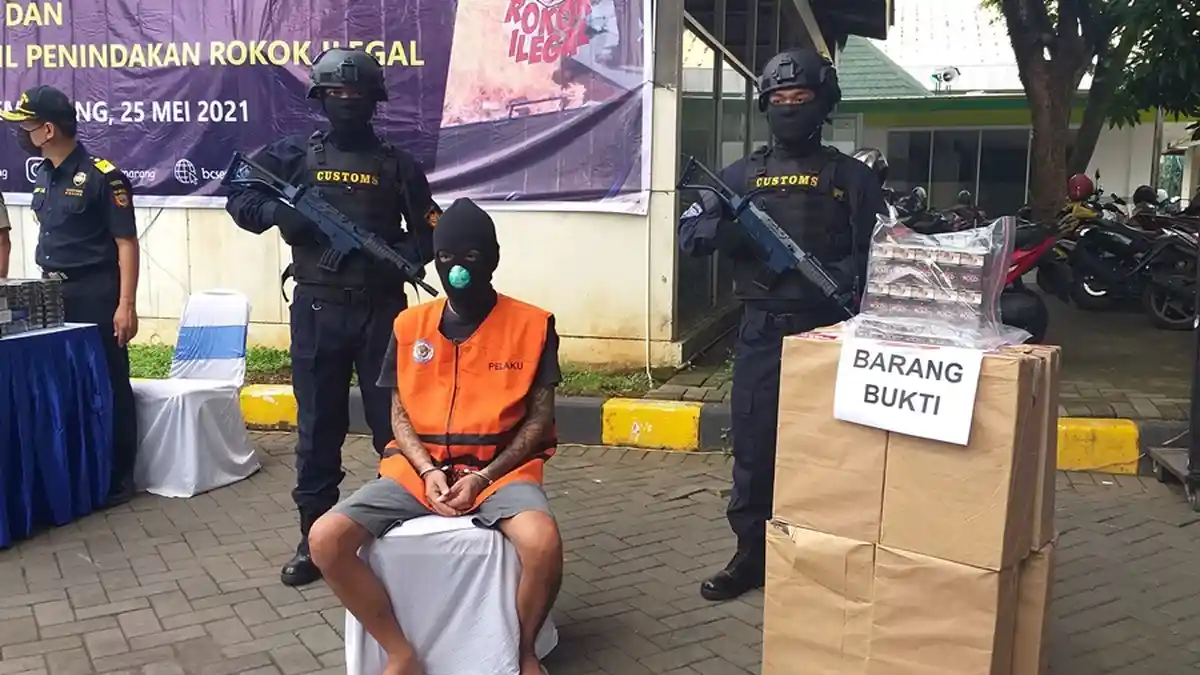 Begini Kronologi Rencana Pengiriman 608 Ribu Rokok Ilegal Digagalkan Petugas di Grobogan