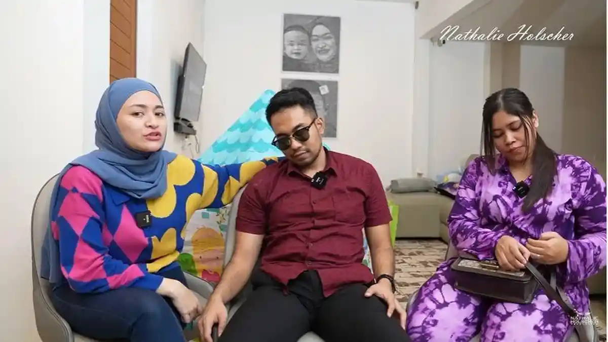 Nathalie Holscher dan Fariz Parodikan Mantan Pacarnya yang Dihipnotis Uya Kuya