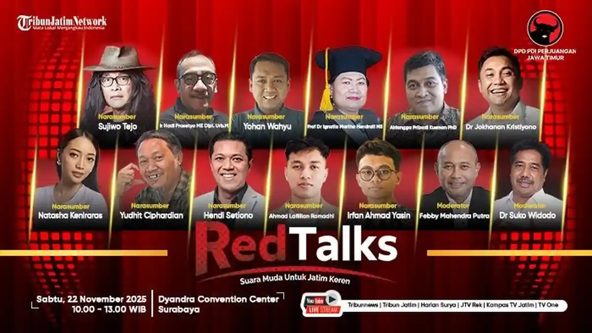 Said Abdullah : RedTalks Fasilitasi Anak Muda Jatim Bicara Tentang Masa Depannya