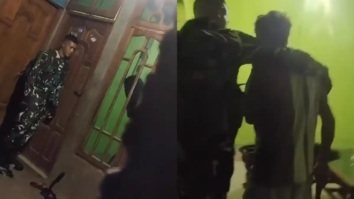 Viral Aksi Siswa Prajurit Beri Kejutan Pulang ke Rumah Tapi Malah Dikira Maling