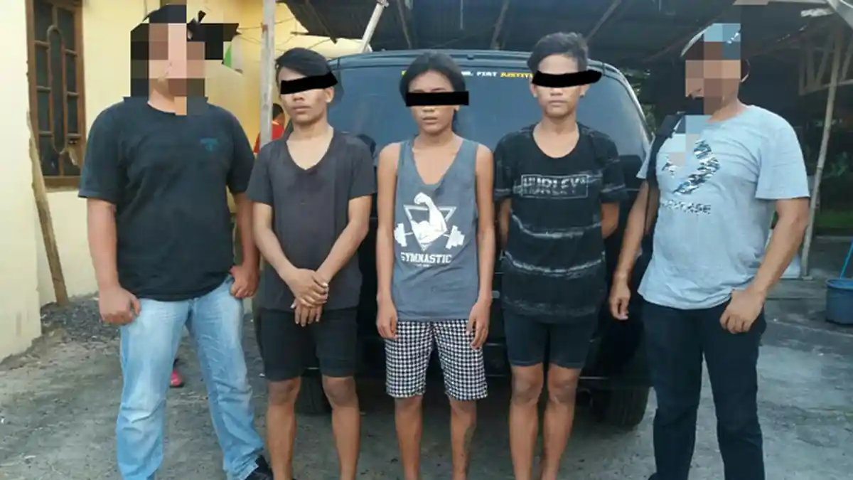 Tim Resmob Polresta Manado 'Borgol' Tiga Pelaku Penganiayaan Gadis
