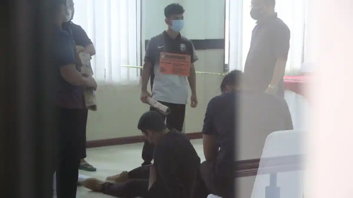 Polresta Samarinda Gelar Pra Rekonstruksi Pengeroyokan Guru Ponpes Berujung Maut