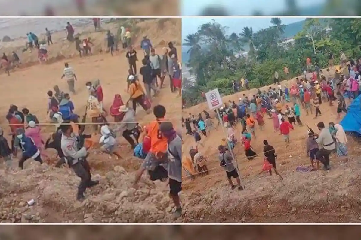 Kejadian Heboh, Suara Dentuman Senjata Terdengar, Ada Nelayan dan Mahasiswa yang Ditangkap Polisi