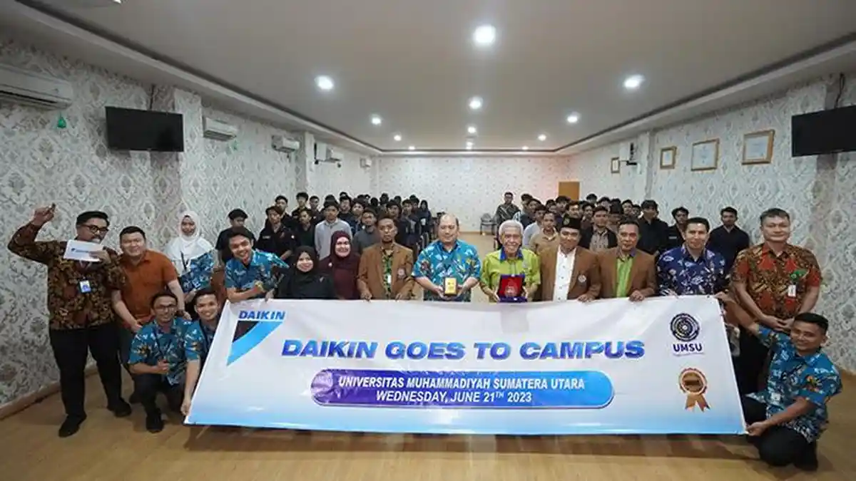 Daikin Goes to Campus: Daikin Kenalkan Industri Tata Udara