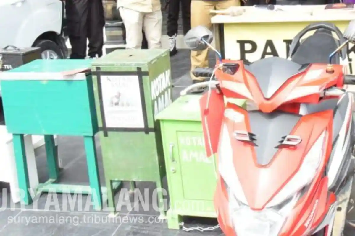 Modus Komplotan Maling Kotak di Pamekasan, Bawa Mobil Rental, Uangnya untuk Beli Narkoba