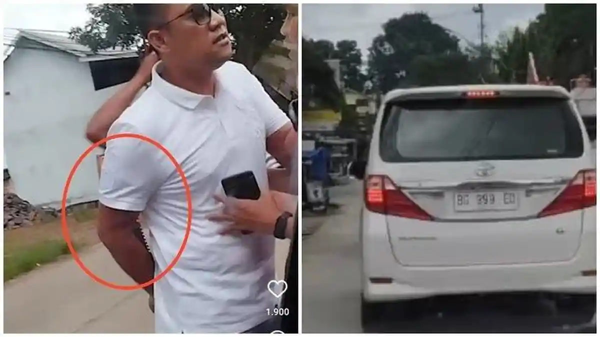 Viral Oknum Polisi Ditangkap Buntut Ancam Pengendara, Alphard Bripka Edi Ternyata Pakai Pelat Palsu