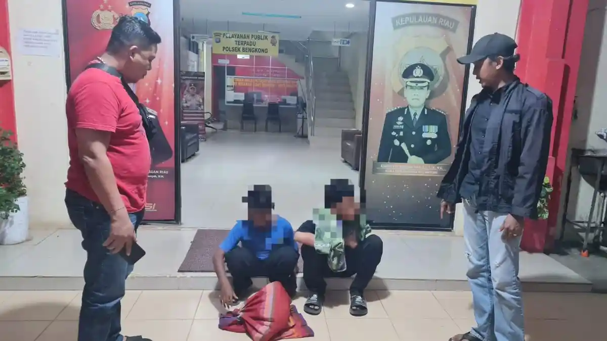 Polsek Bengkong Bubarkan Remaja yang Hendak Perang Sarung Usai Salat Tarawih