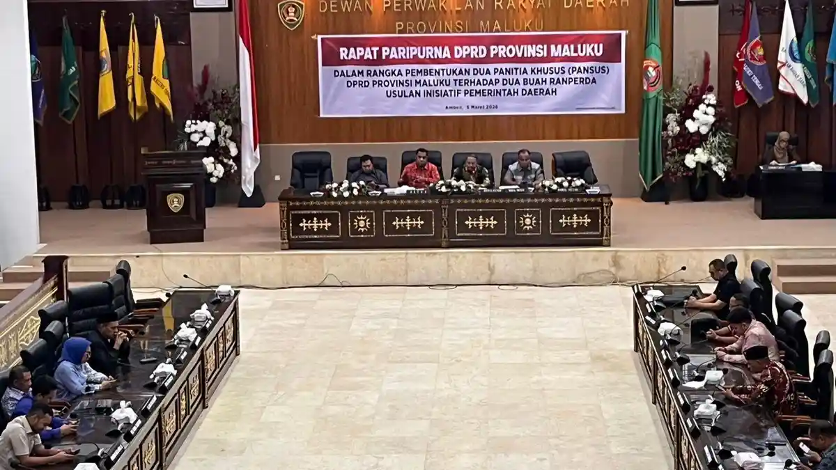 DPRD Maluku Bentuk Dua Pansus Bahas Raperda Perangkat Daerah dan Kemudahan Investasi