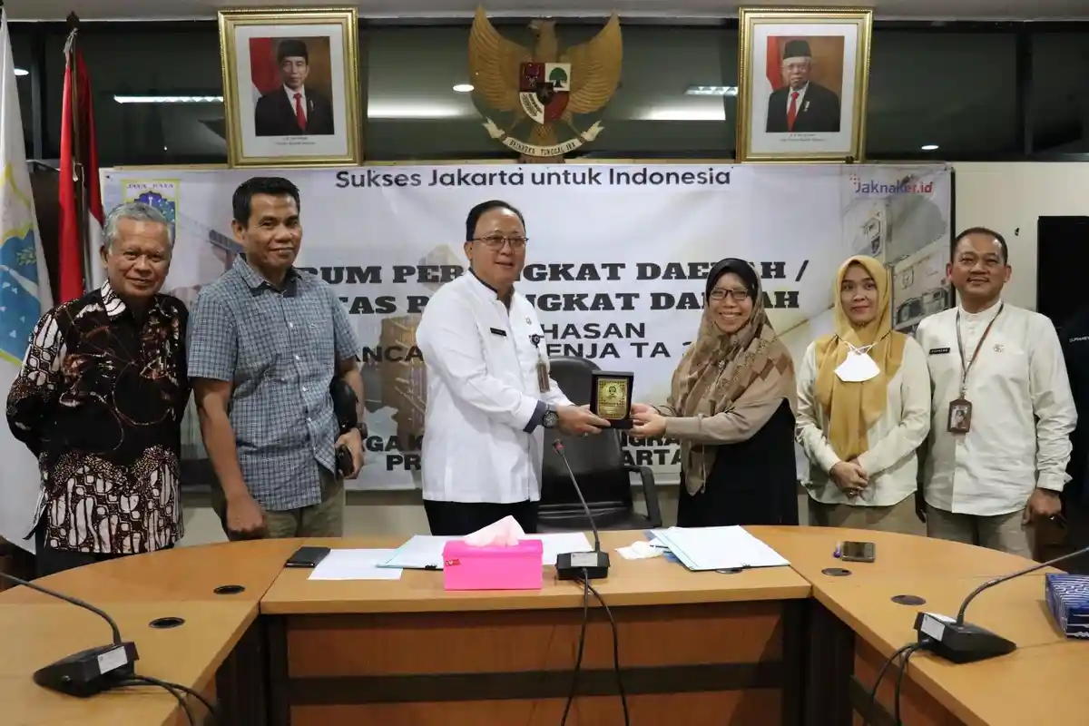 Komisi IV DPRD Kaltim Sambangi DTKTE DKI Jakarta, Sharing Informasi THR Bagi Tenaga Kerja