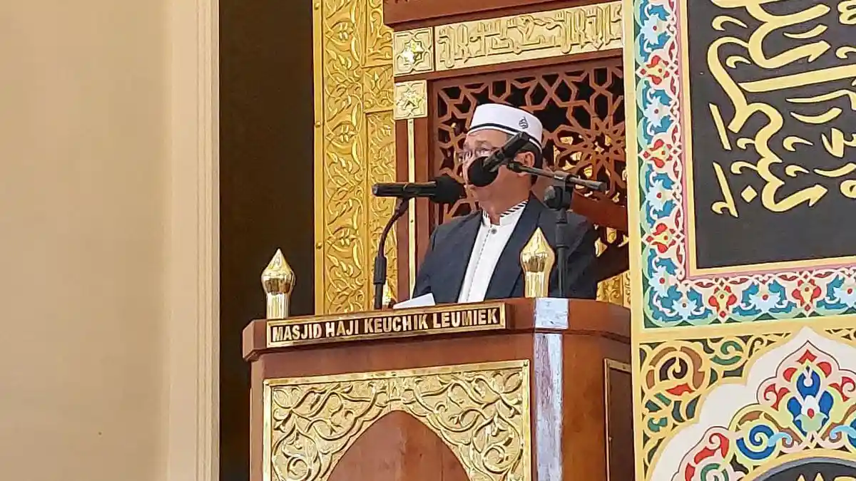Khutbah di Masjid HKL: Tsunami Harus Berbekas pada Warga Aceh dan Sebagai Peringatan