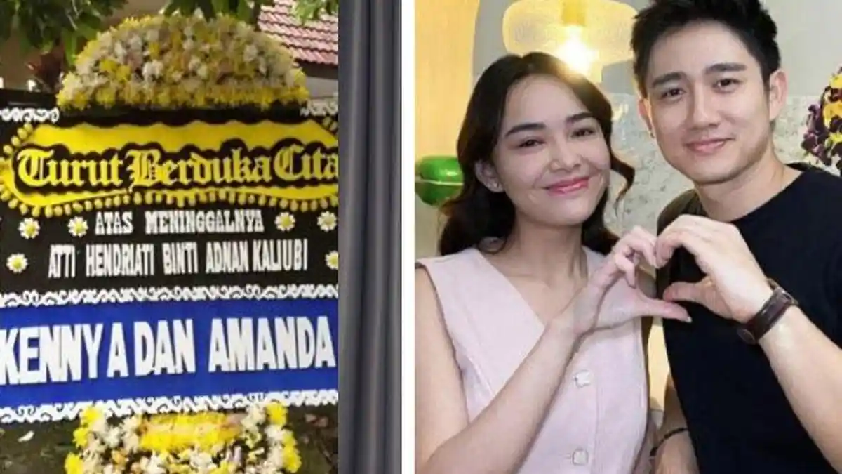 Amanda Manopo dan Kenny Austin Berduka Cita, Karangan Bunga yang Dikirimkan Jadi Menimbulkan Tanya
