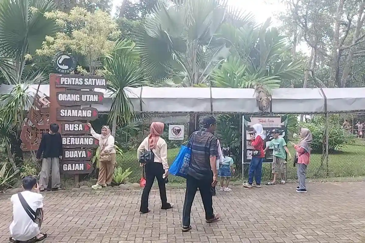 Pengunjung Taman Wisata di Bandar Lampung Naik 100 Persen Selama Libur Lebaran