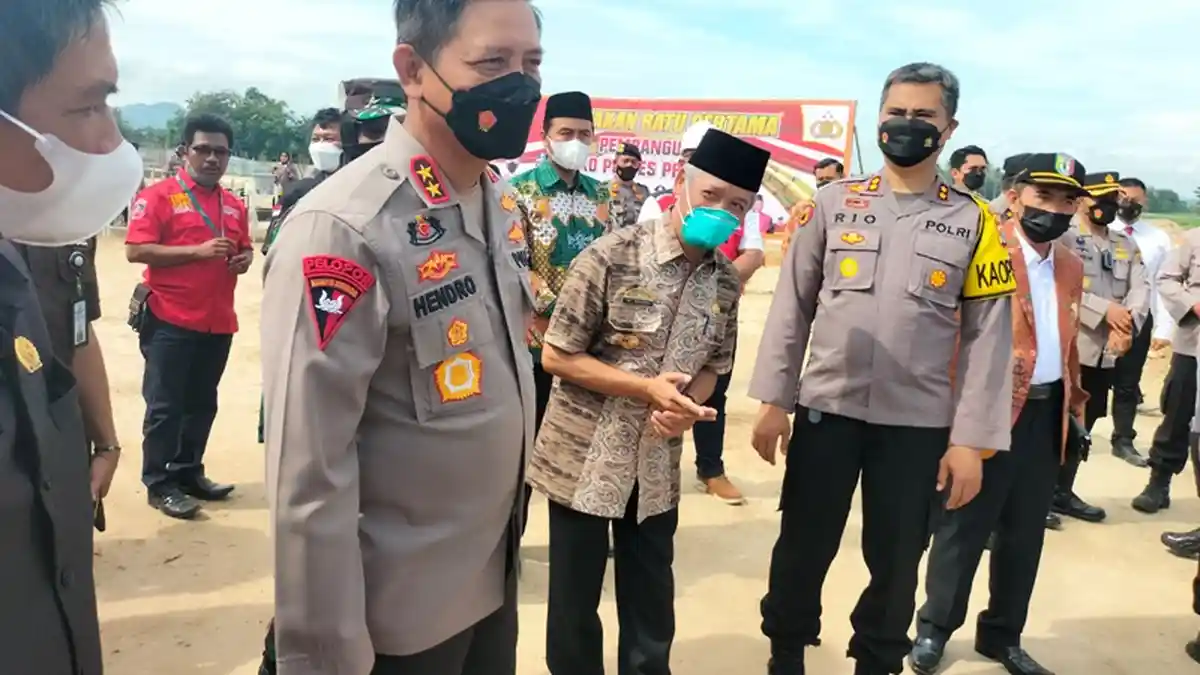 Kapolda Lampung Target Pembangunan Gedung Makopolres Pringsewu Selama 6 Bulan