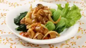 Resep Menu Sahur, Perpaduan Rasa dari Pokcoy Saus Jamur Pedas Bikin Keluarga Lebih Semangat