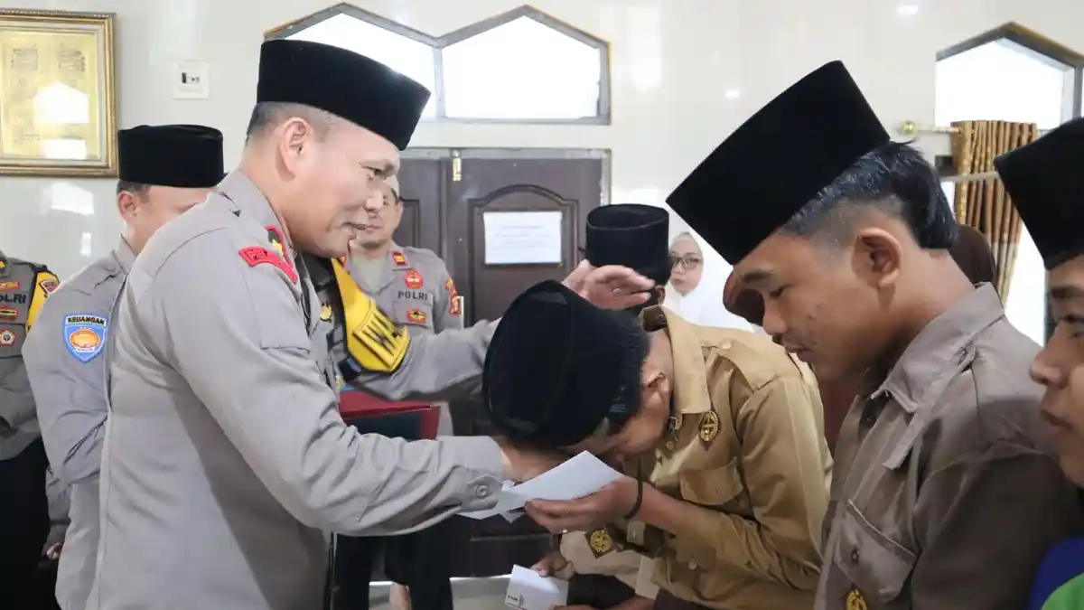Polres Way Kanan Polda Lampung Gelar Isra Miraj