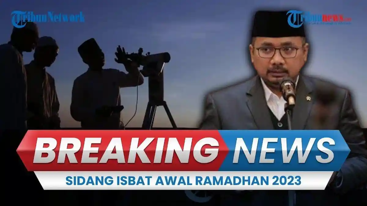 SIARAN LANGSUNG Sidang Isbat 2023 Hasil Pemantauan Hilal 1 Ramadan 1444 Hijriah, Link Live Streaming