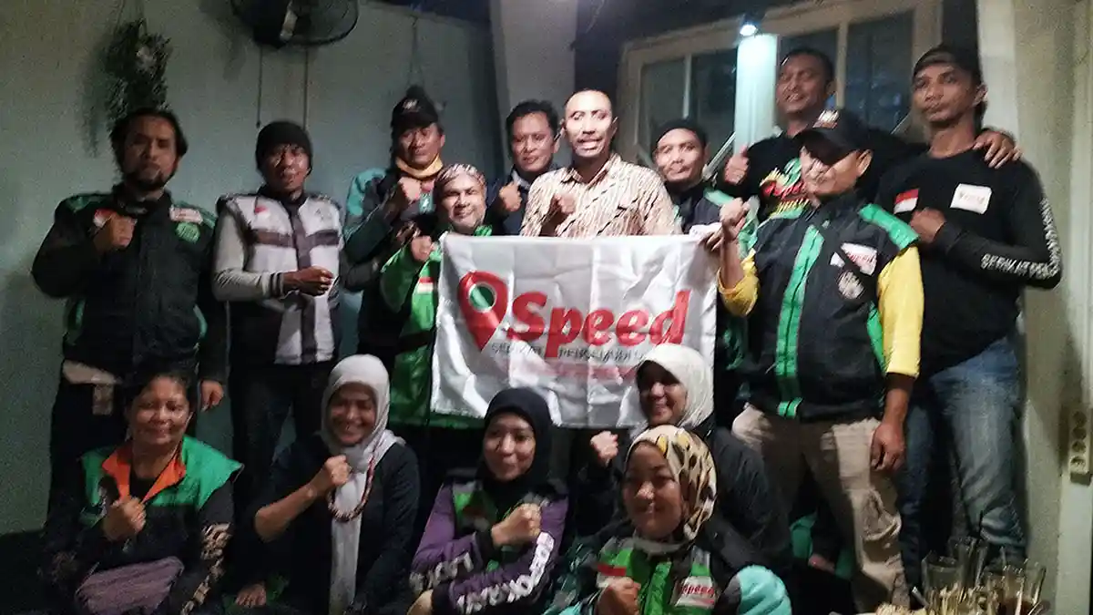 Ahmad Syihan Bertukar Pikiran dan Silaturahmi dengan Komunitas Ojek Online Kota Depok