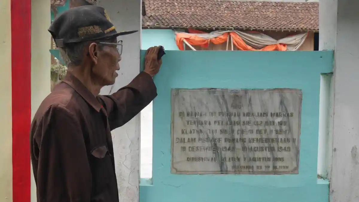 Mengunjungi Rumah Bekas Markas Tentara Pelajar di Sabrang Lor Klaten saat Perang Kemerdekaan
