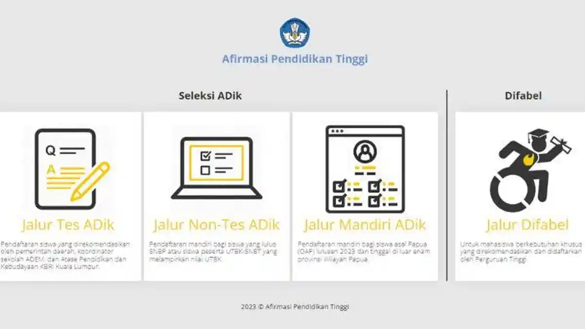 Beasiswa ADik 2023 Dibuka! Cek Tata Cara Mendaftar, Syarat, Benefitnya