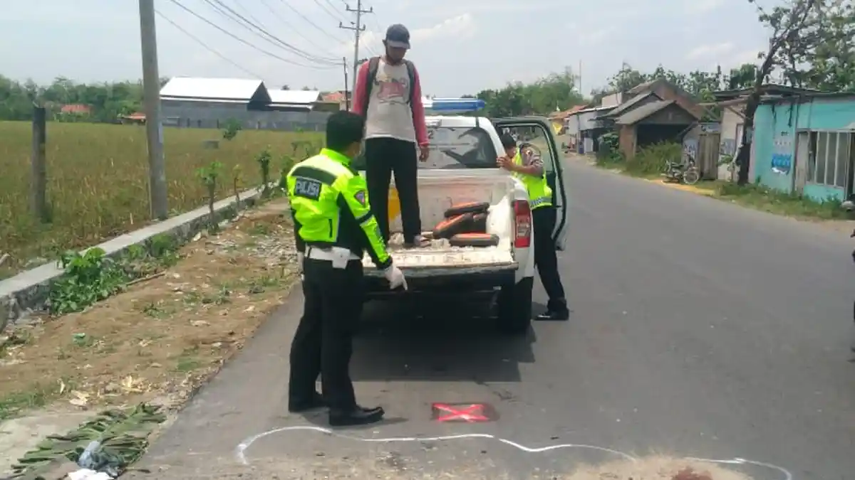 Seorang Pelajar di Blora Meninggal Setelah Menabrak Truk