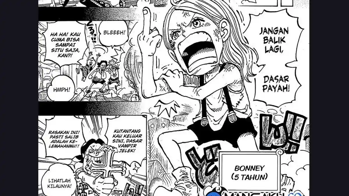 Spoiler Manga One Piece 1102, Kuma Sadar Bahwa Bonney Mengikutinya Selama Ini