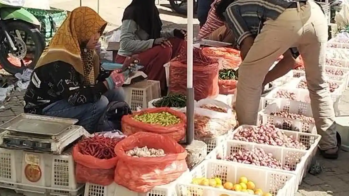 Harga Bawang di Pasar Tradisional Blora Kompak Naik, Tembus Rp 42.000 - Rp 45.000 per Kg