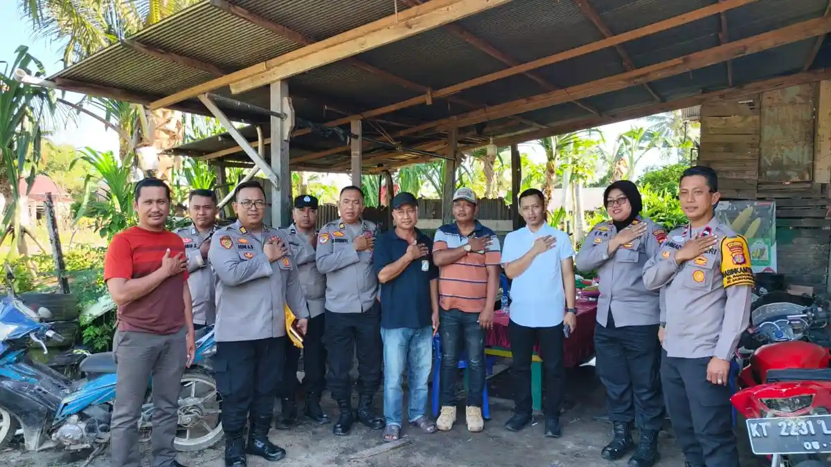 Polresta Balikpapan Gelar Penilaian Pemanfaatan Pekarangan Lestari Tingkat Polsek