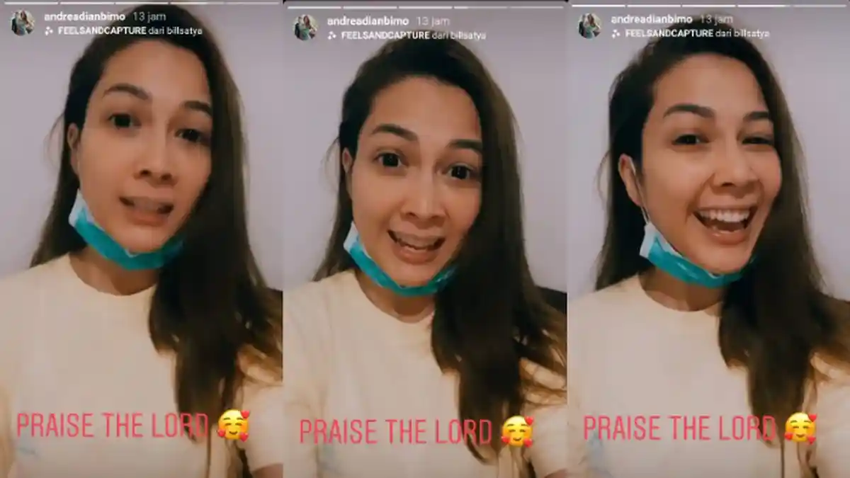 Andrea Dian Pamerkan Tenaga Medis yang Telah Merawatnya: Hebat Banget Mereka, Nyawa Jadi Taruhan