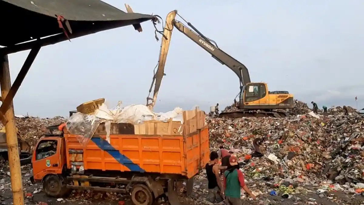 40 Ton Volume Sampah di Kota Tangerang saat Malam Tahun Baru 2023