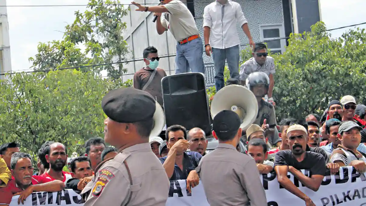 Lagi, Massa Demo DPRK Pidie