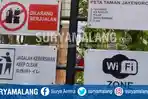 Ada yang Salah pada Penulisan Huruf Kanji di Taman Jayengrono, Surabaya