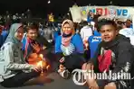 2 Aremanita asal Pasuruan Datang ke Malang demi Rayakan Ulang Tahun Arema, ini Harapan Mereka