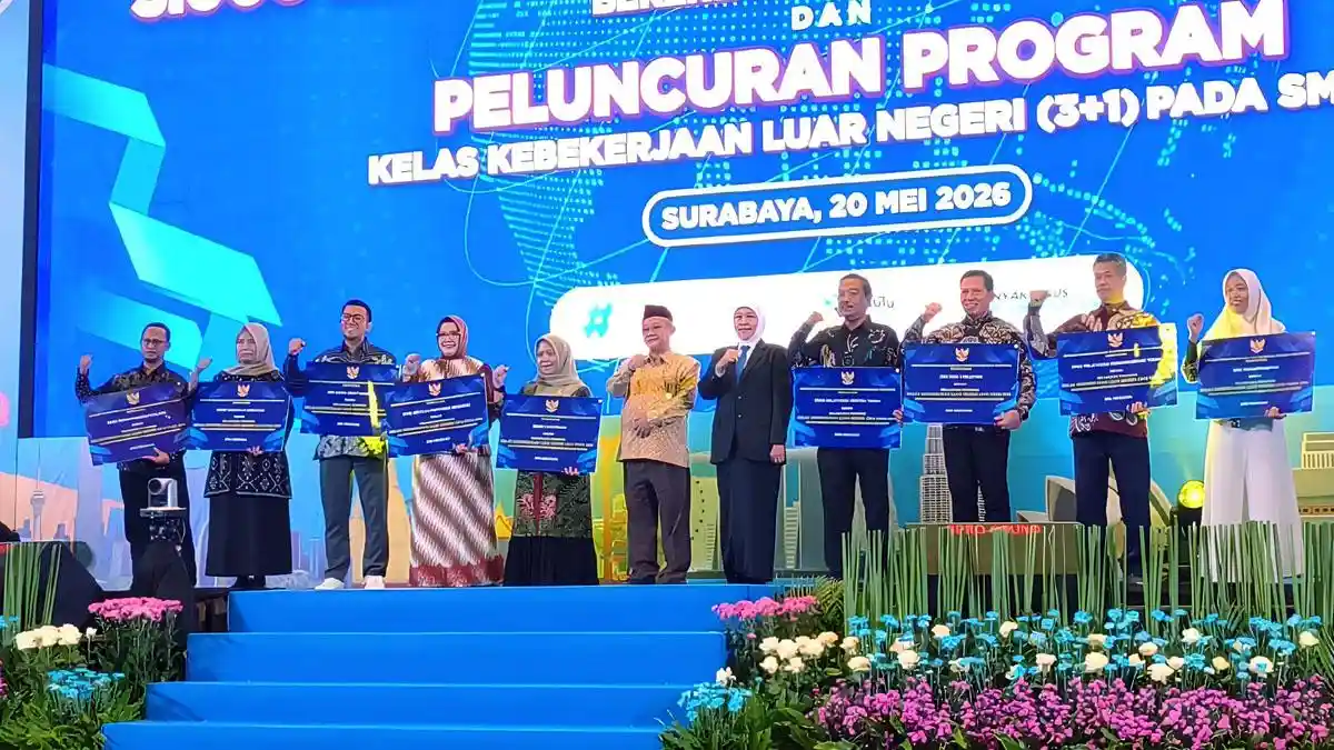 Kemendikdasmen Luncurkan SMK 3+1, Ribuan Lulusan Dilepas Kerja ke Luar Negeri