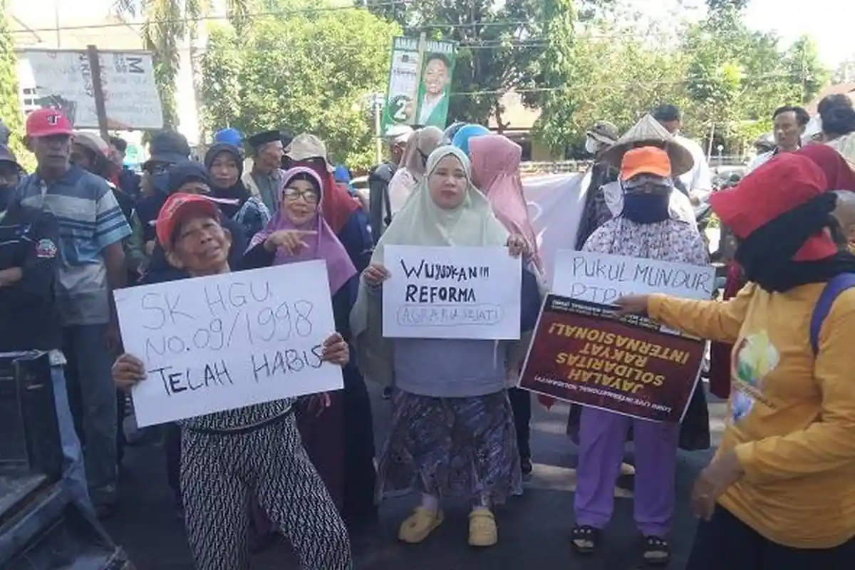 Warga Polongbangkeng Utara Minta Tanahnya yang Dikuasai PTPN XIV Dikembalikan