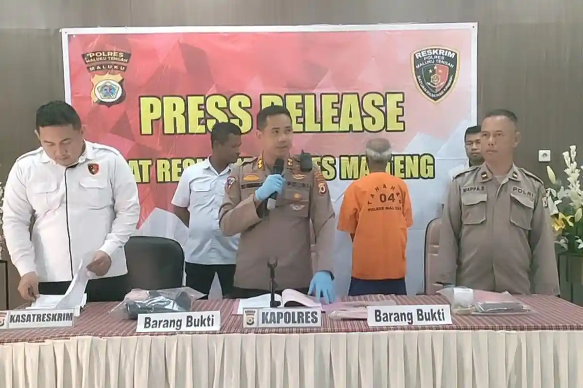 Kapolres Malteng Ungkap Perilaku Bejat Kakek 65 Tahun yang Hamili Anak di Bawah Umur