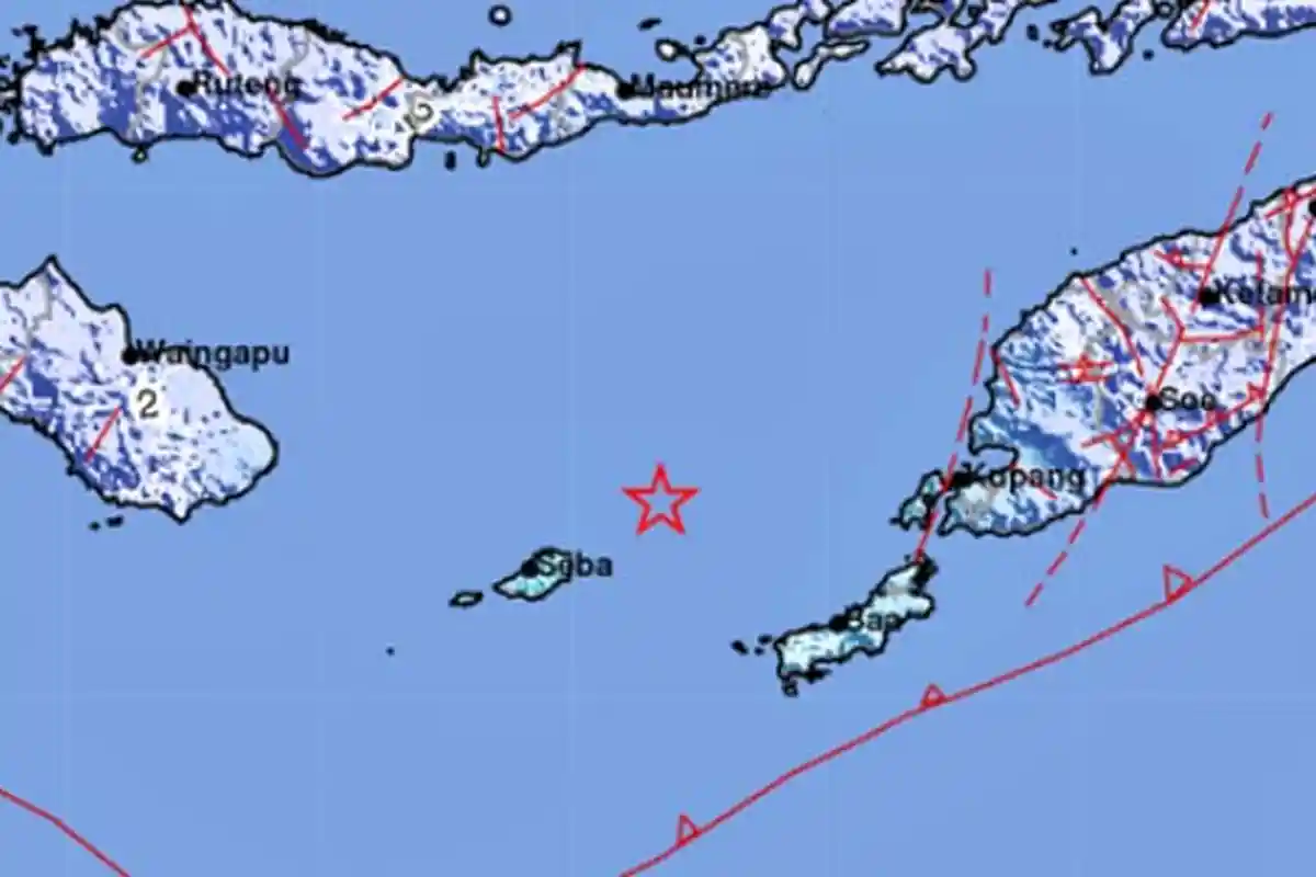 Gempa Tadi Pukul 04.22 Wita Senin 31 Januari 2022, Berikut Data Lengkap BMKG Magnitudo dan Pusatnya