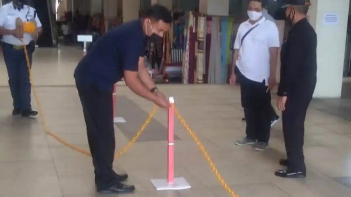 Cegah Penularan Covid-19 di Pasar Tradisional, Pemkab Sleman Imbau Warga Taati Protokol Kesehatan