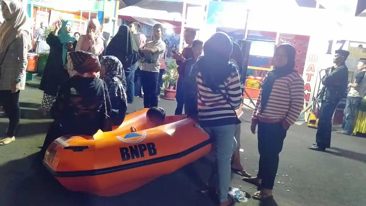 Bantaeng Festival Day, BPBD Pamer Makanan Siap Saji, Tahan 7 Bulan