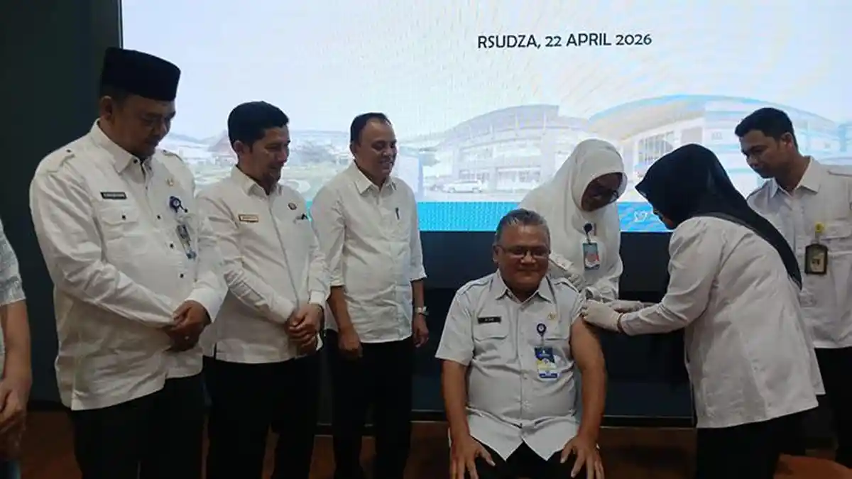 Cegah Campak, 15.128 Tenaga Medis di Aceh Divaksinasi